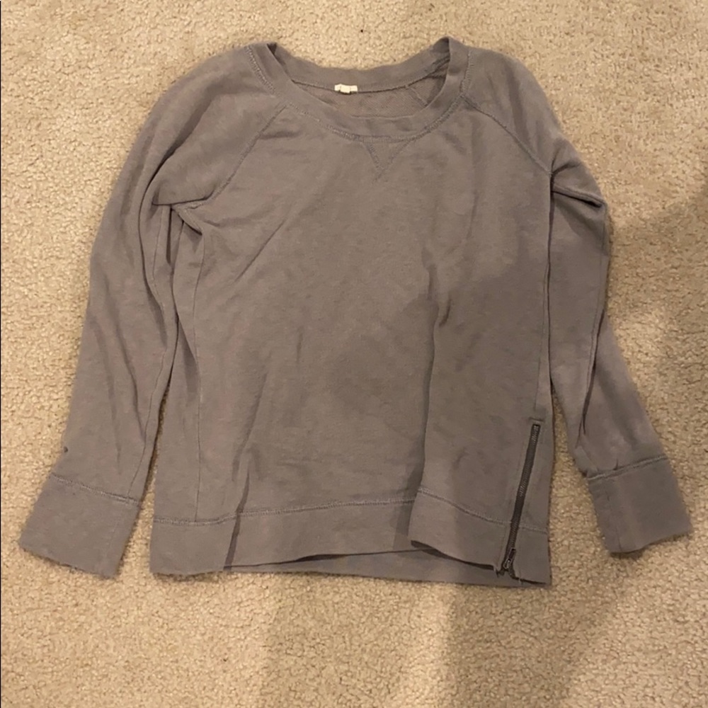J. Crew grey sweatshirt